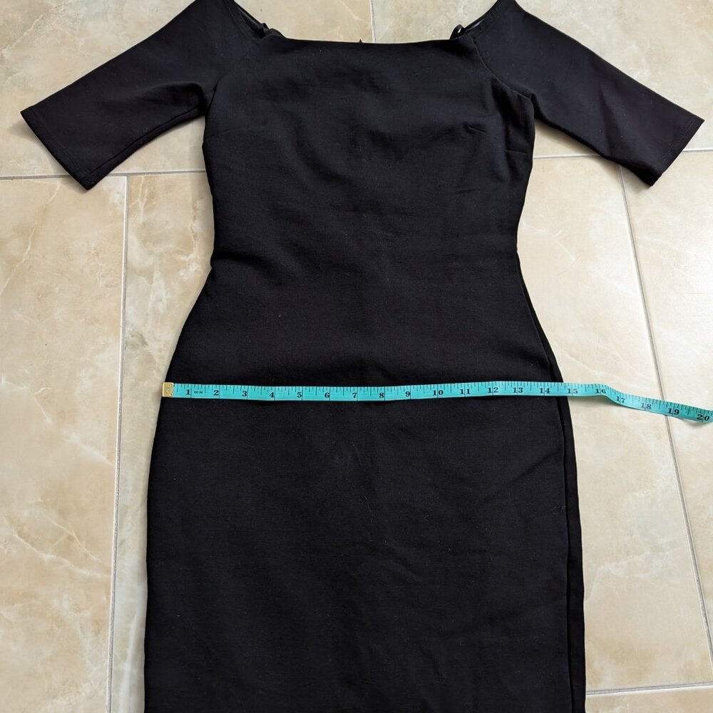 Lulus Girl Can't Help It Black Off-the-Shoulder Midi Dress - Picture 11 of 14